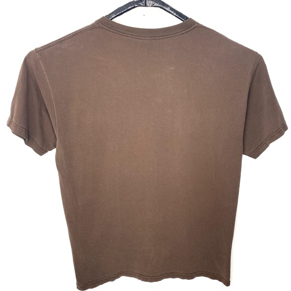 Vintage 2004 Native American & Horse Men’s Brown Short Sleeve T Shirt Size Large - Picture 4 of 6